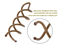 Mini Skater close-up of rounded tip protecting scalp and preventing hair snags