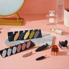 minihope lifestyle bathroom counter display showing clips ready for styling benefit everyday use