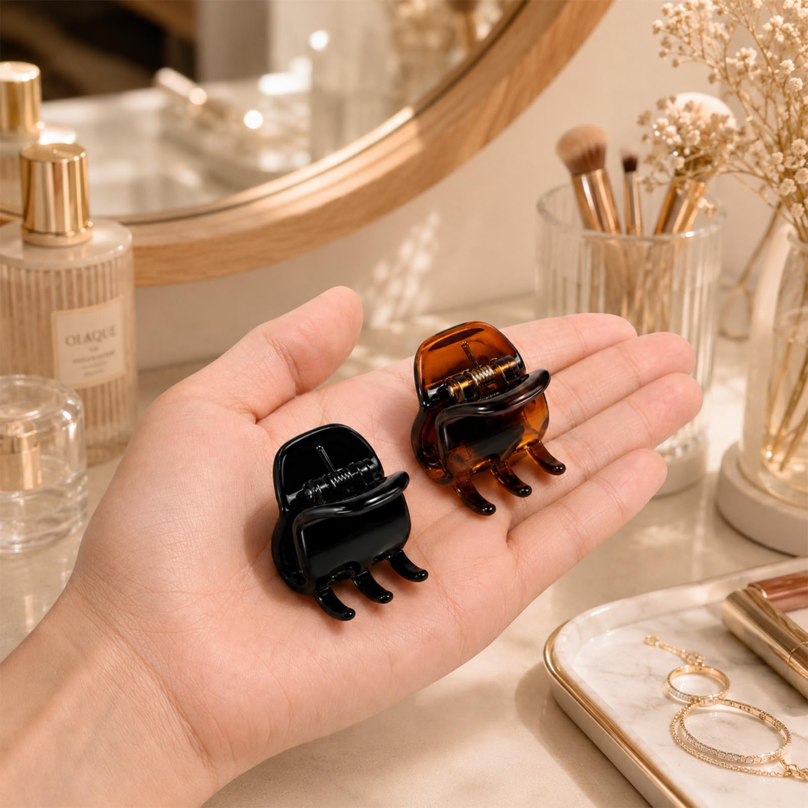 minihope black and brown finish texture showing neutral styling versatility