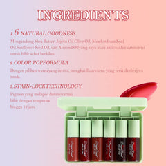 Miniling blended tint on cheeks showing buildable, natural flush