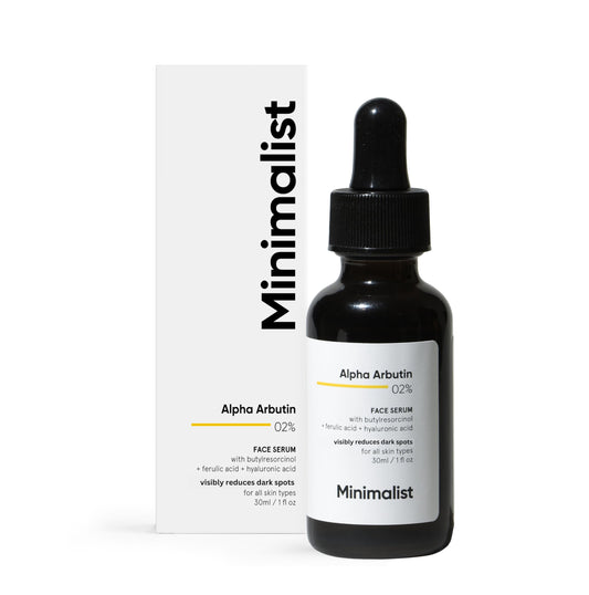 Minimalist front packaging showing bottle, clarifies product identity and trust