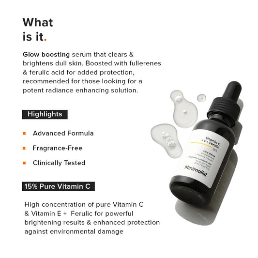 Minimalist dropper dispensing serum into hand for controlled application benefit