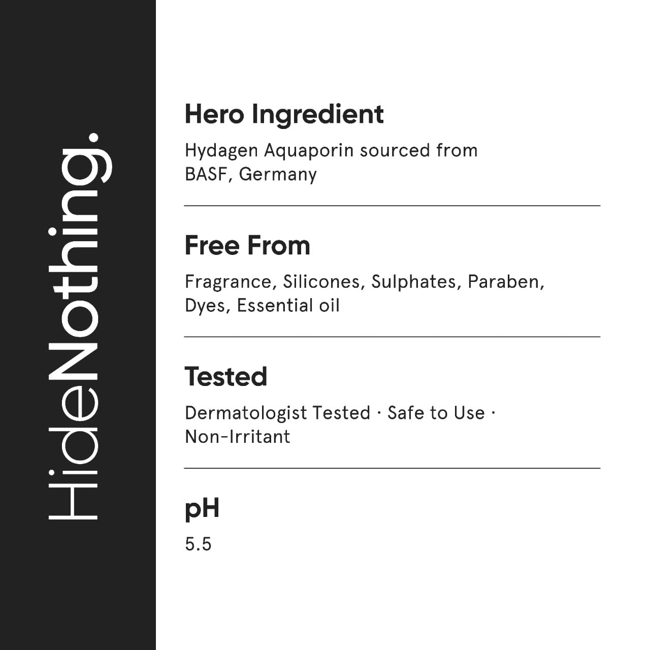 Minimalist face wash in bathroom setting suggesting daily hydration routine