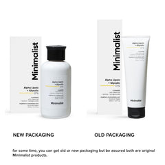 Minimalist face wash staged in bathroom, suggests daily AM and PM routine use