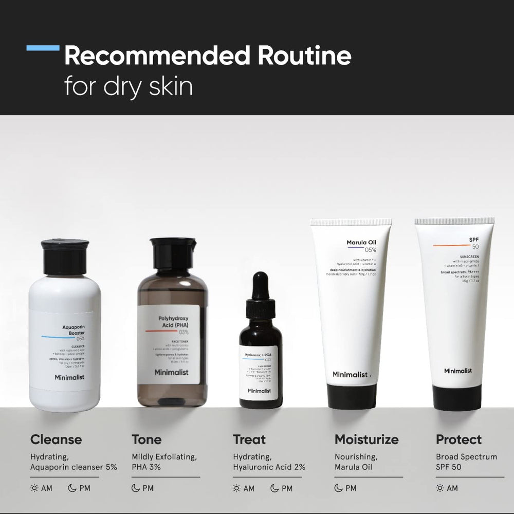 Minimalist face wash beside a ruler showing 100 ml travel-friendly size