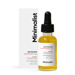 Minimalist front packaging showing bottle and label, clear directions benefit