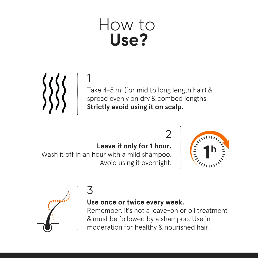 Minimalist on wet hair before shampoo demonstrating bond repair routine