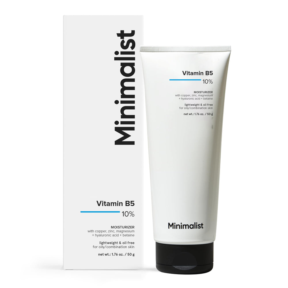 Minimalist front packaging showing jar and branding, highlighting lightweight benefit