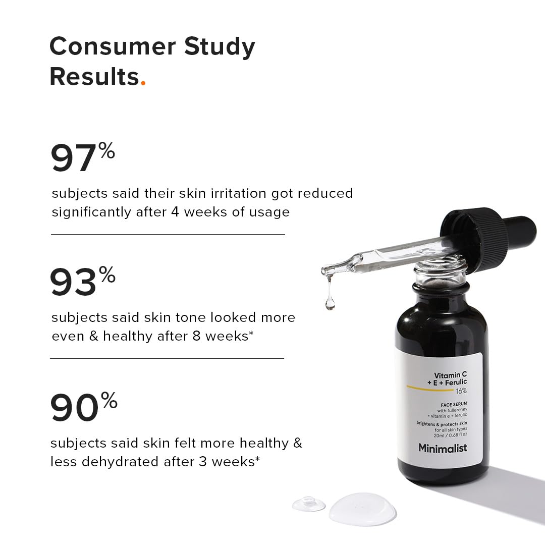 Minimalist serum applied on cheek in use to boost radiance benefit