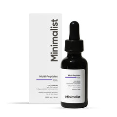 Minimalist front bottle shot showing clean packaging and product benefit