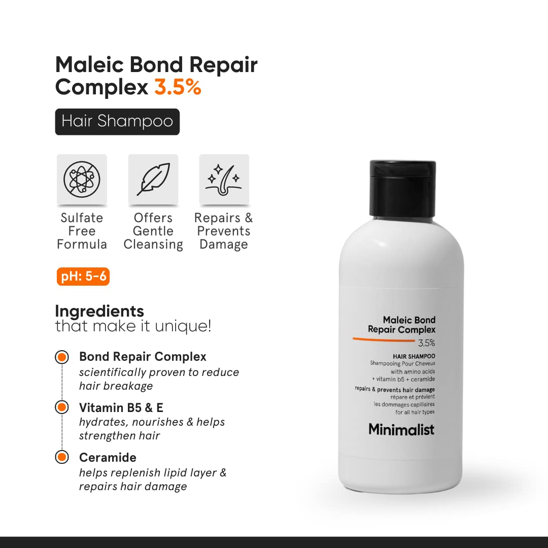 Minimalist back label close-up listing key ingredients and benefits