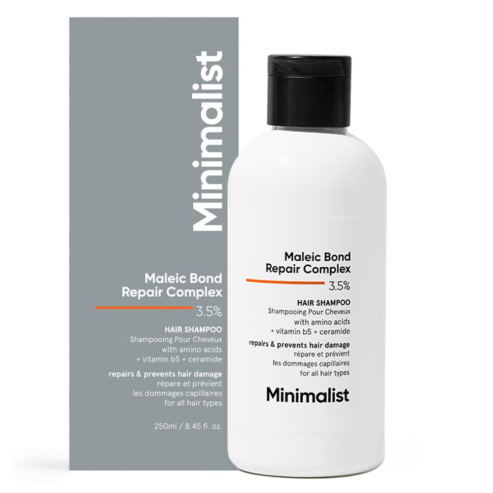 Minimalist front bottle view showing clean label and repair focus