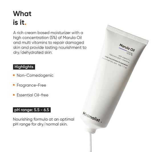 Minimalist cream texture closeup revealing rich, non-greasy finish and hydration