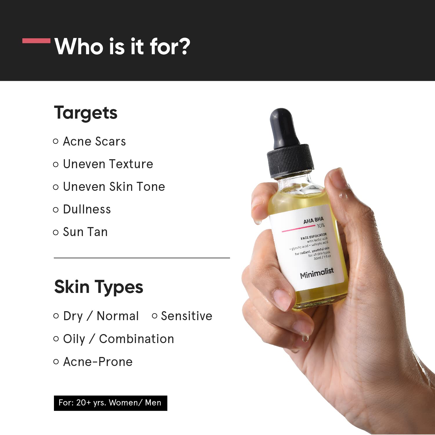 Minimalist gel texture drop highlighting lightweight serum and fast absorption benefit