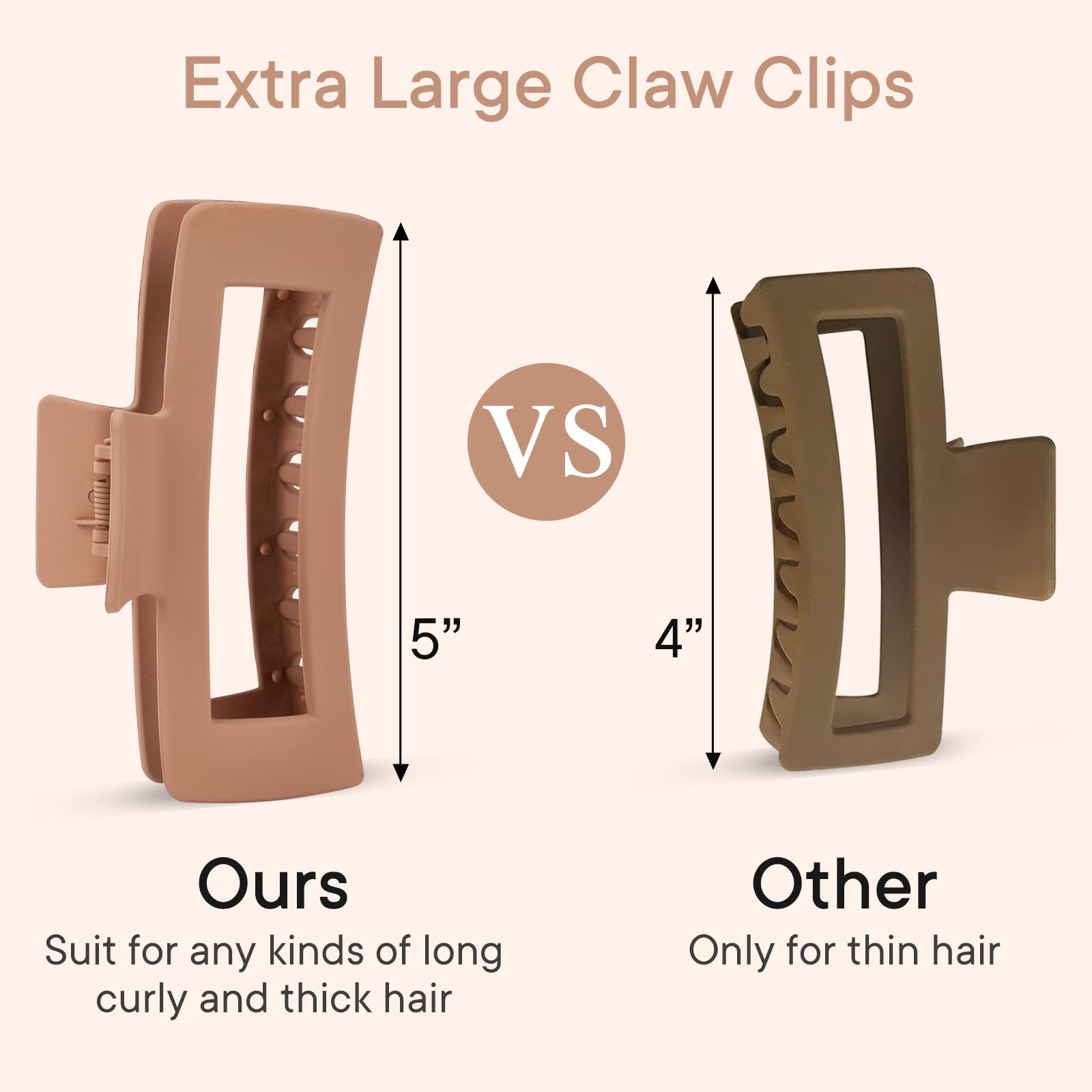 MINMUNJIU close-up of matte acrylic texture highlighting non-slip finish and stylish look