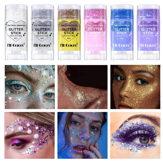 MINXUEYEN close-up texture revealing chunky sequins and fine shimmer benefits
