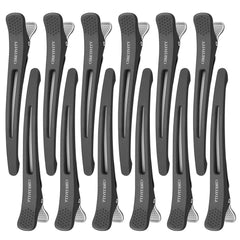 Mipibis front view of 12-pack clips showing professional set and neat storage benefit