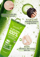 MIRACLAIR gel texture close-up highlighting clear, lightweight hydration