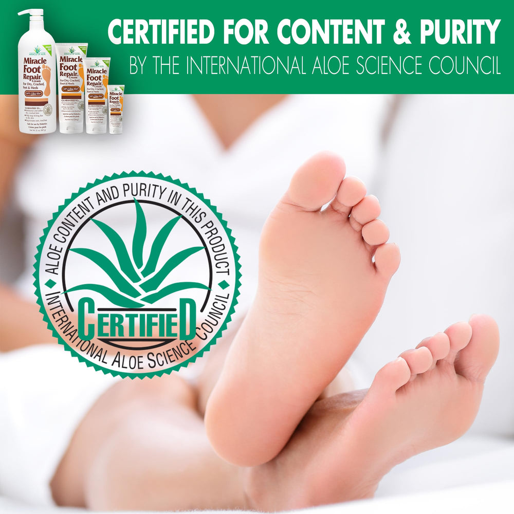 Miracle of Aloe all-over lotion pump detail for quick, mess-free application