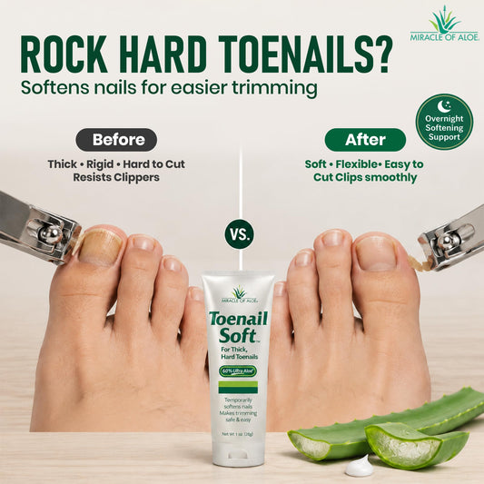 miracle of aloe cream texture close-up showing smooth non-greasy formula for quick absorption