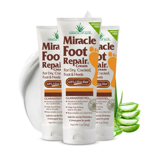 Miracle of Aloe front packaging showing jar and branding for easy identification