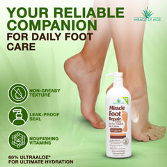 Miracle of Aloe label close-up showing 60% UltraAloe claim and ingredient clarity