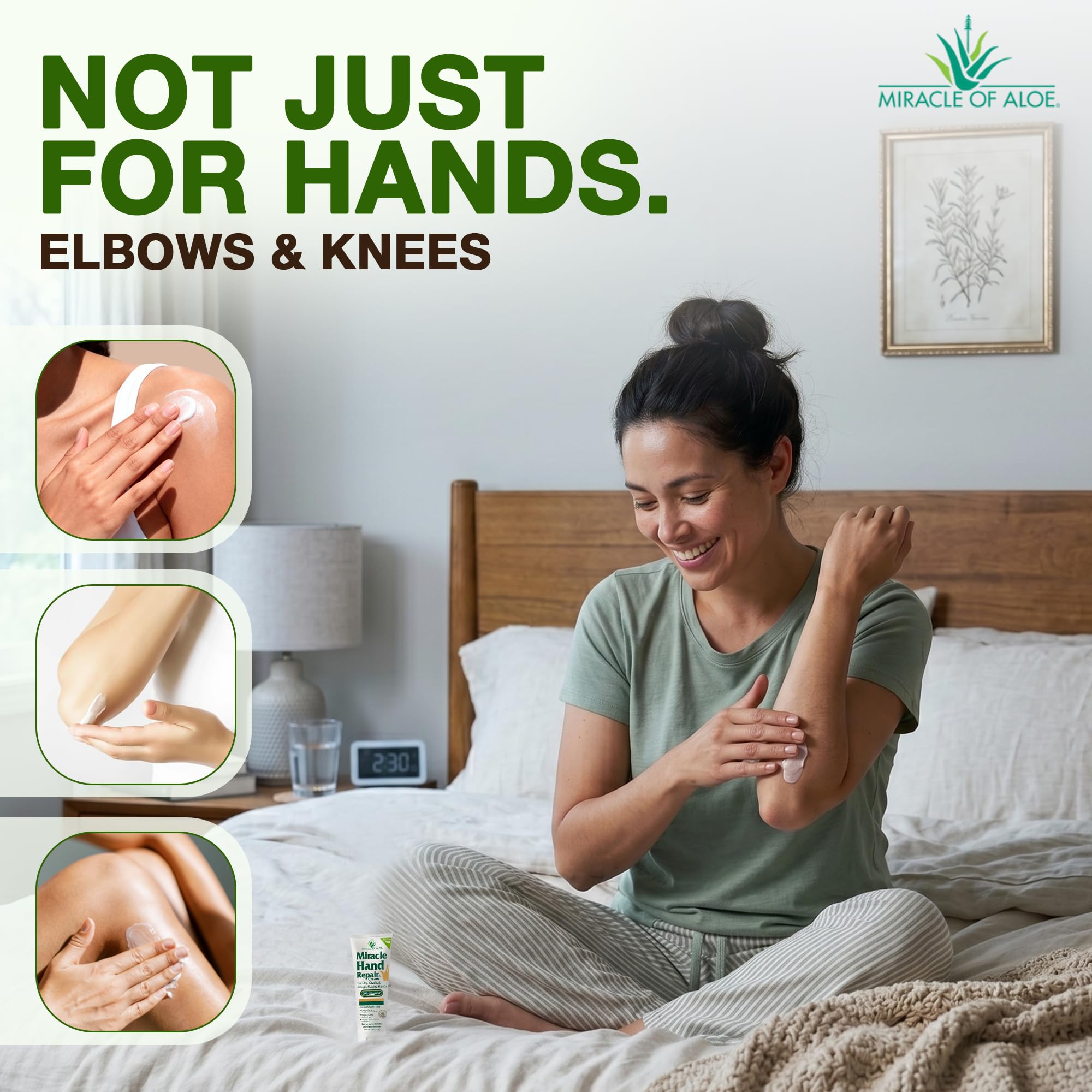 Miracle of Aloe label close-up highlighting 60% Aloe Vera ingredient