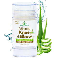 Miracle of Aloe stick front packaging showing label and 2.5 oz size, fast targeted relief