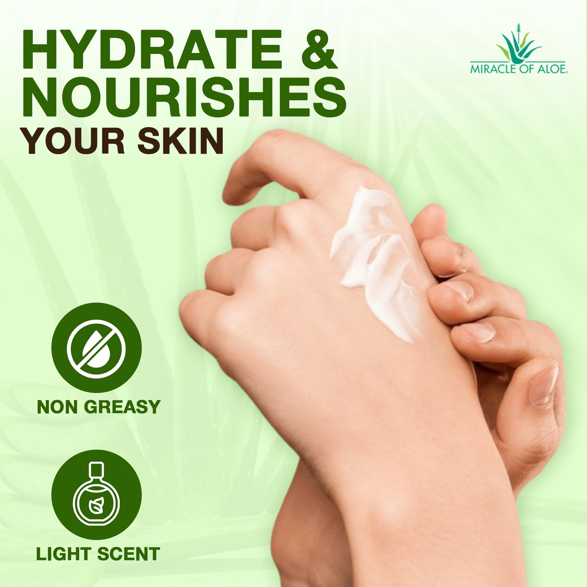 Miracle of Aloe tube in a travel bag for on-the-go moisturizing