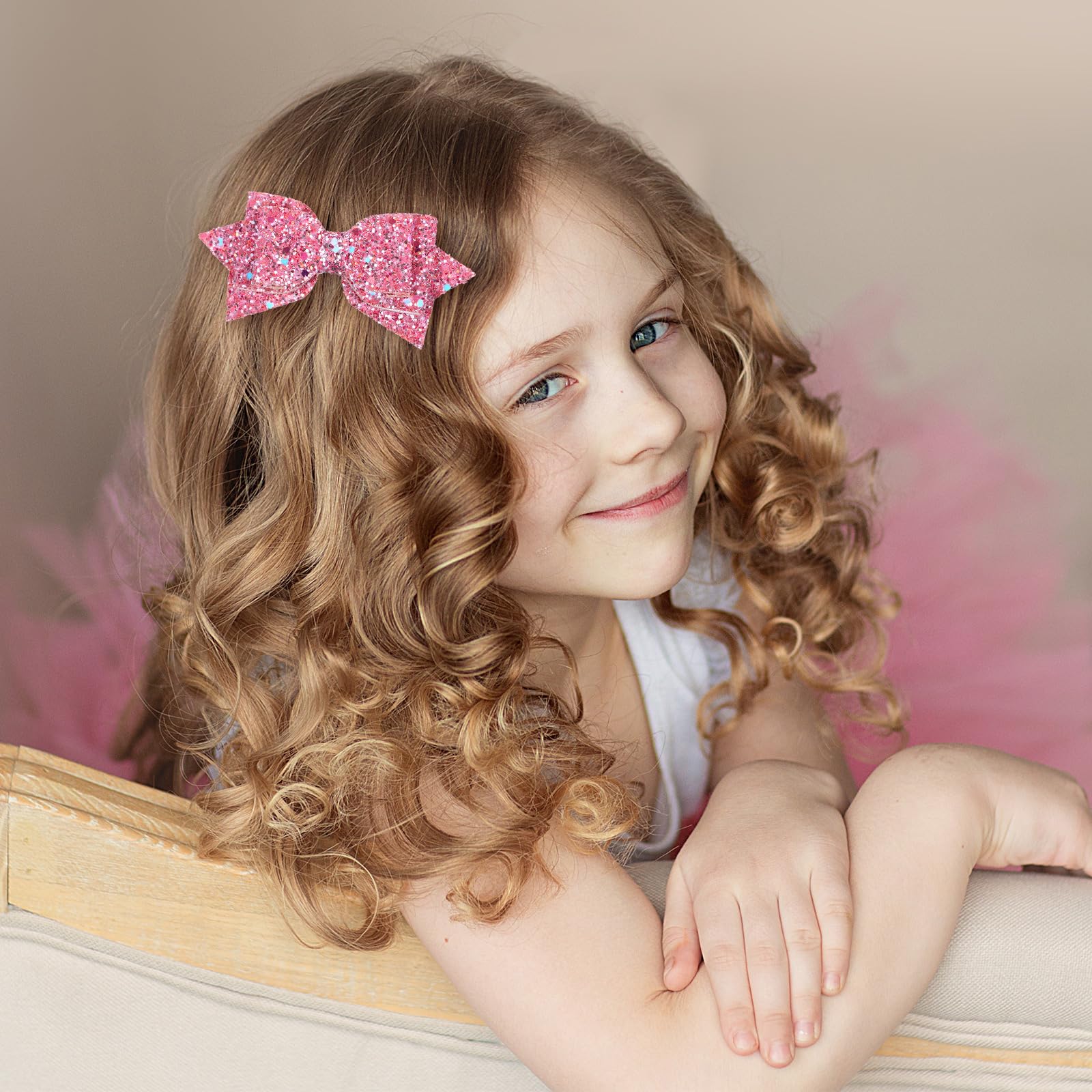 Miroksh bow styled on a ponytail demonstrating decorative flair and easy wear