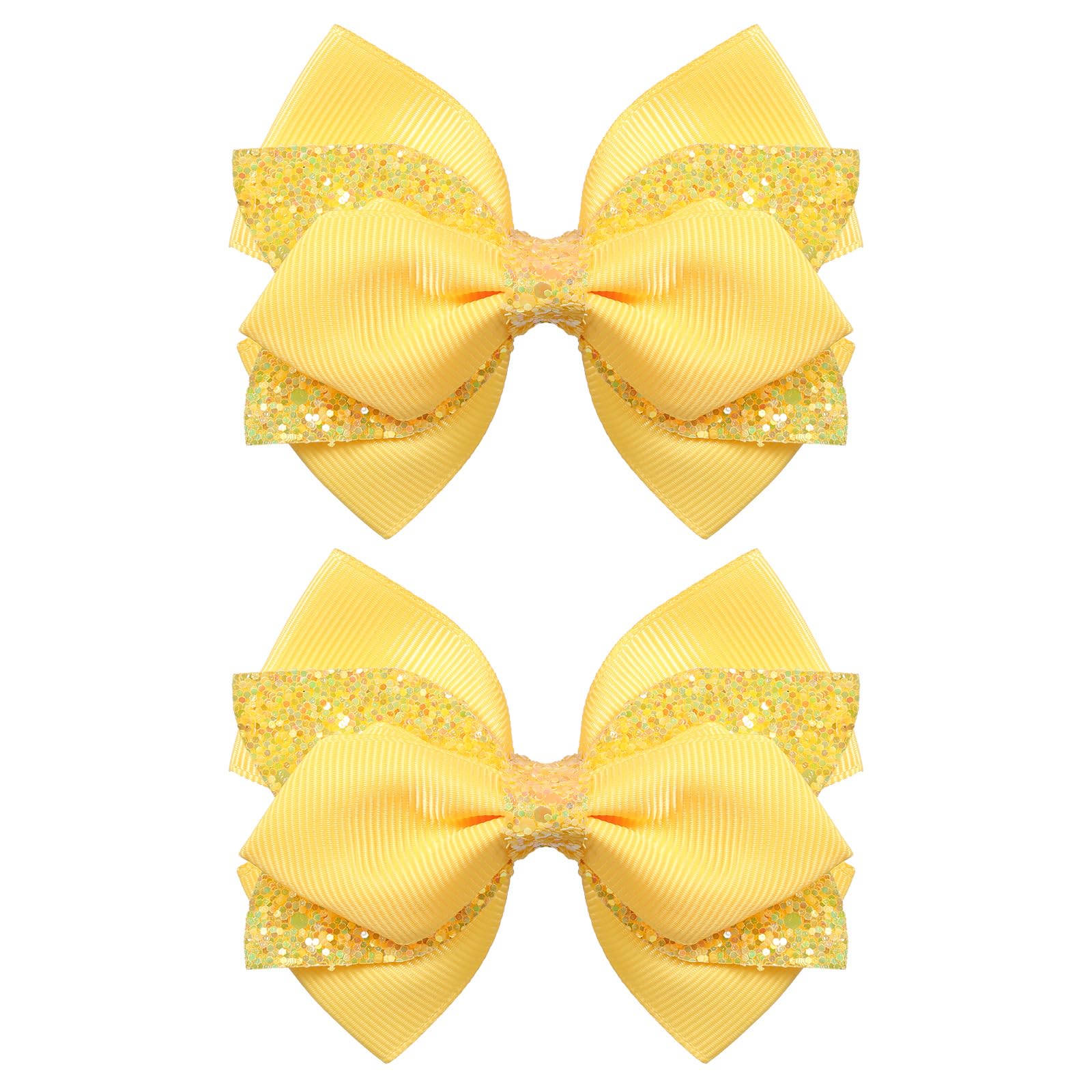 Miroksh front packaging showing two glitter yellow bows and gift-ready presentation benefit