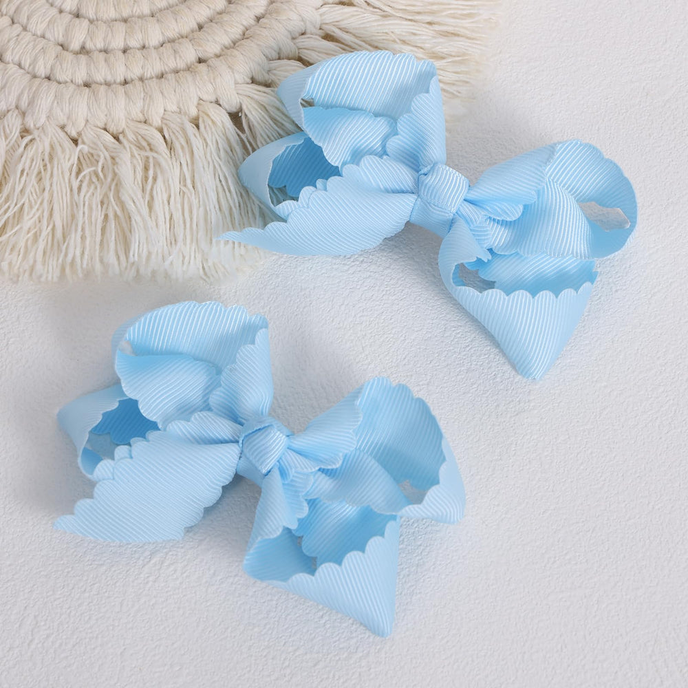 Miroksh close-up scalloped edge highlighting ribbon texture and decorative detail