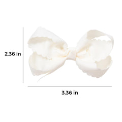 miroksh two bows displayed flat for gifting and color matching