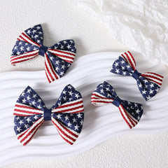 Miroksh ribbon texture closeup highlighting durable grosgrain and clear stars print