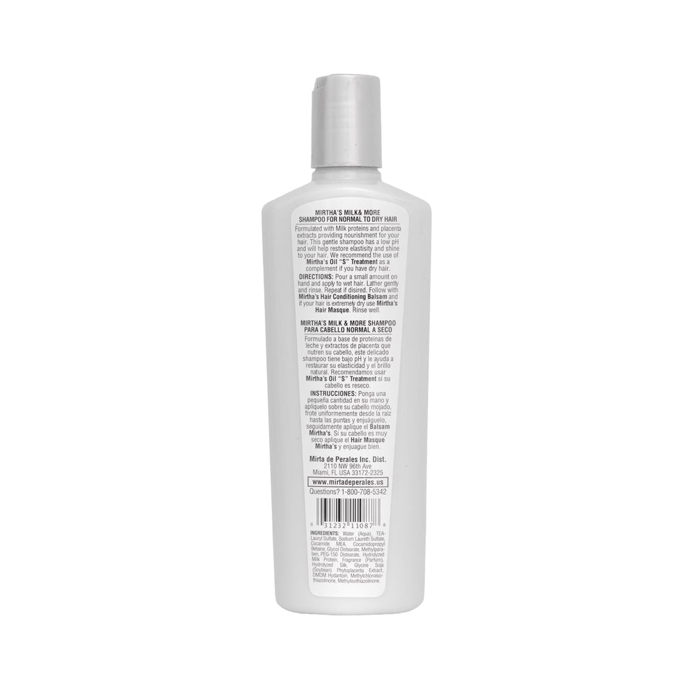 Mirta De Perales creamy lather texture for hydration