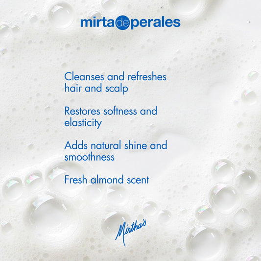 Mirta De Perales label close-up highlighting ingredients