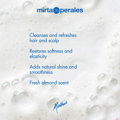 Mirta De Perales label close-up highlighting ingredients