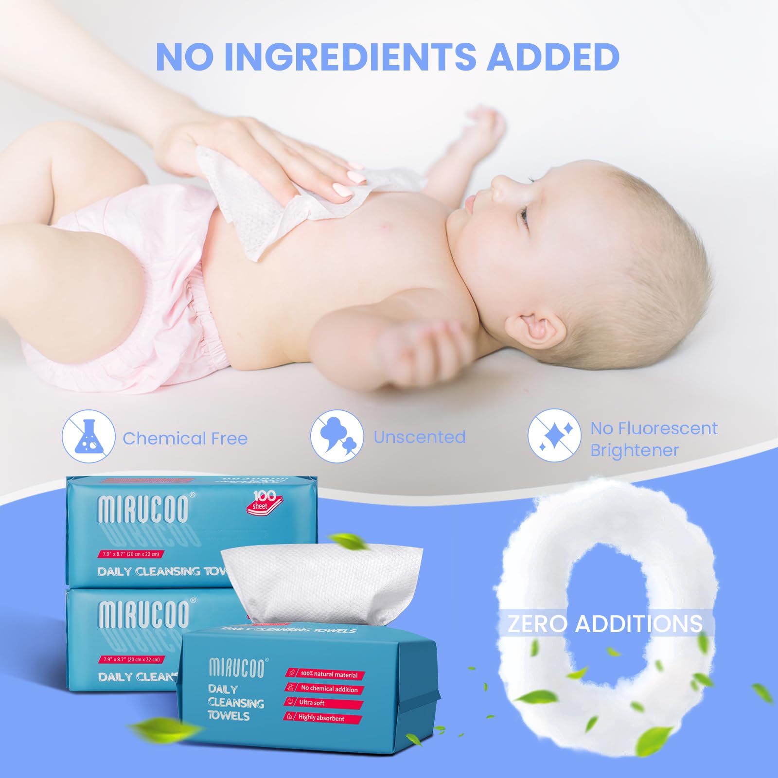 Mirucoo towels in a travel pouch showing compact convenience