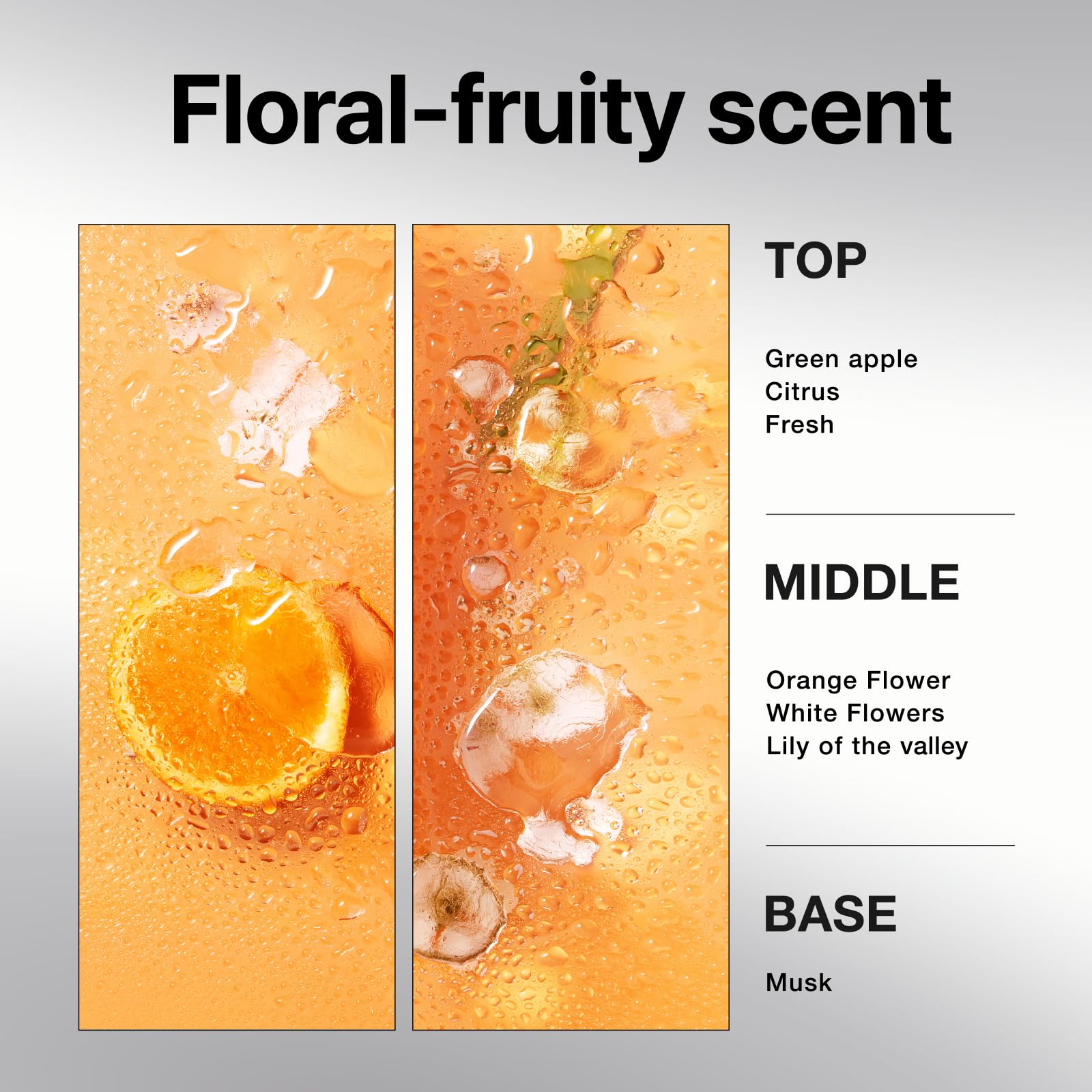 Mise En Scene serum beside a credit card to show compact 1.01 fl. oz. size for travel