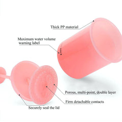 Misforu closeup of thick PP material highlighting durability and safety benefit