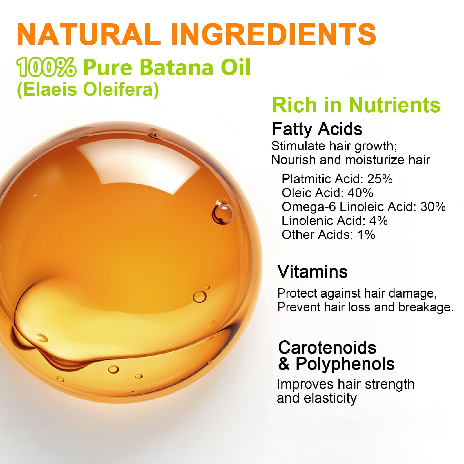 MISICH raw batana oil before and after hair lengths showing increased shine and smoothness