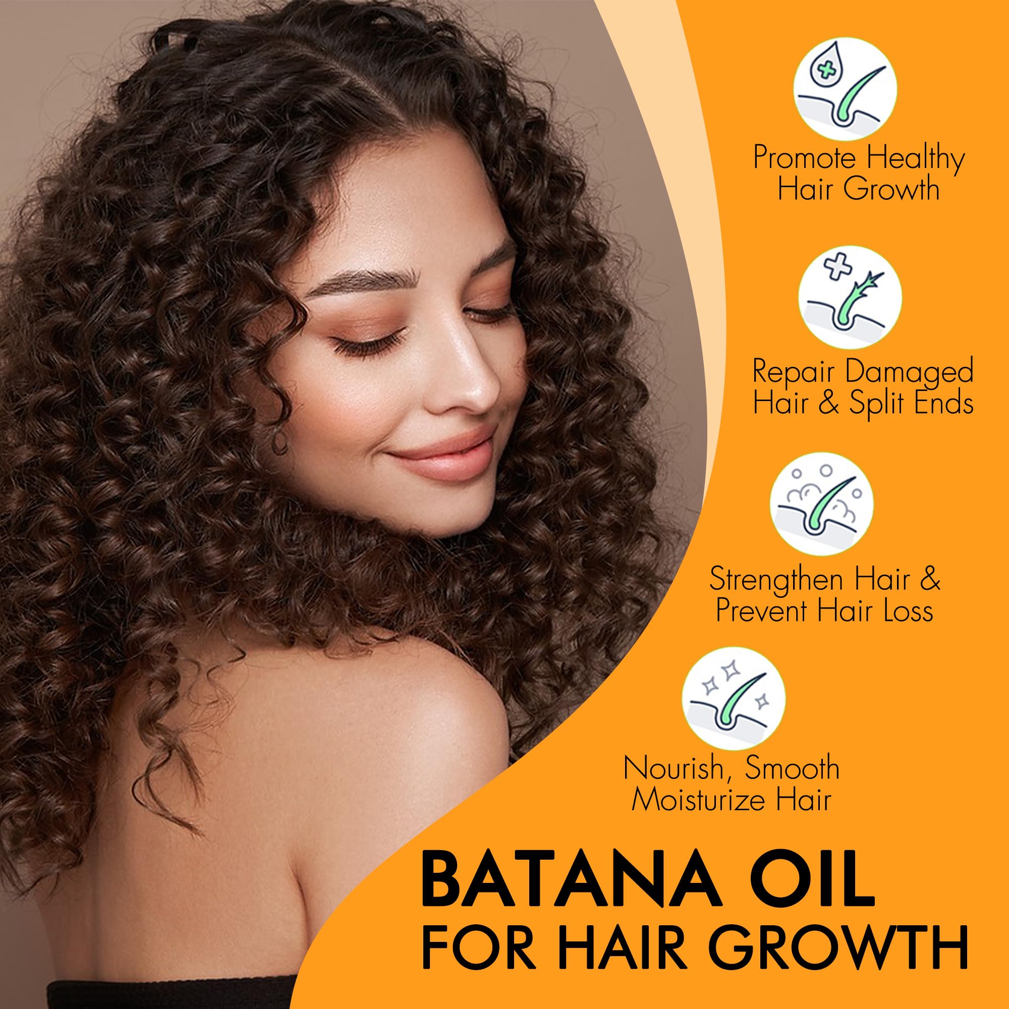 MISICH raw batana oil droplet pouring to highlight easy application and targeted nourishment