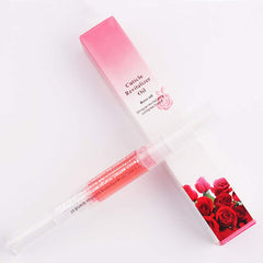 Miss Forever pen beside a coin showing compact portable size