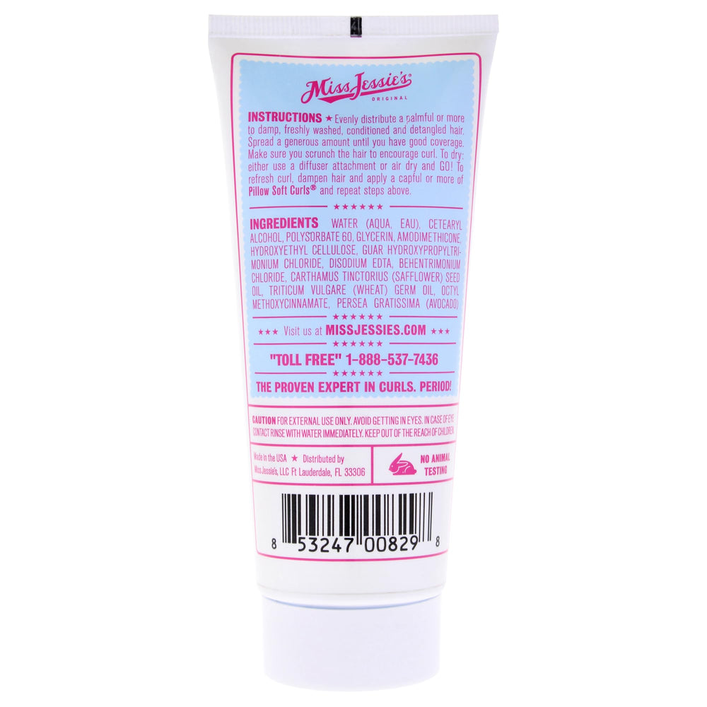 Miss Jessie's lotion texture in hand illustrating creamy feel and easy application
