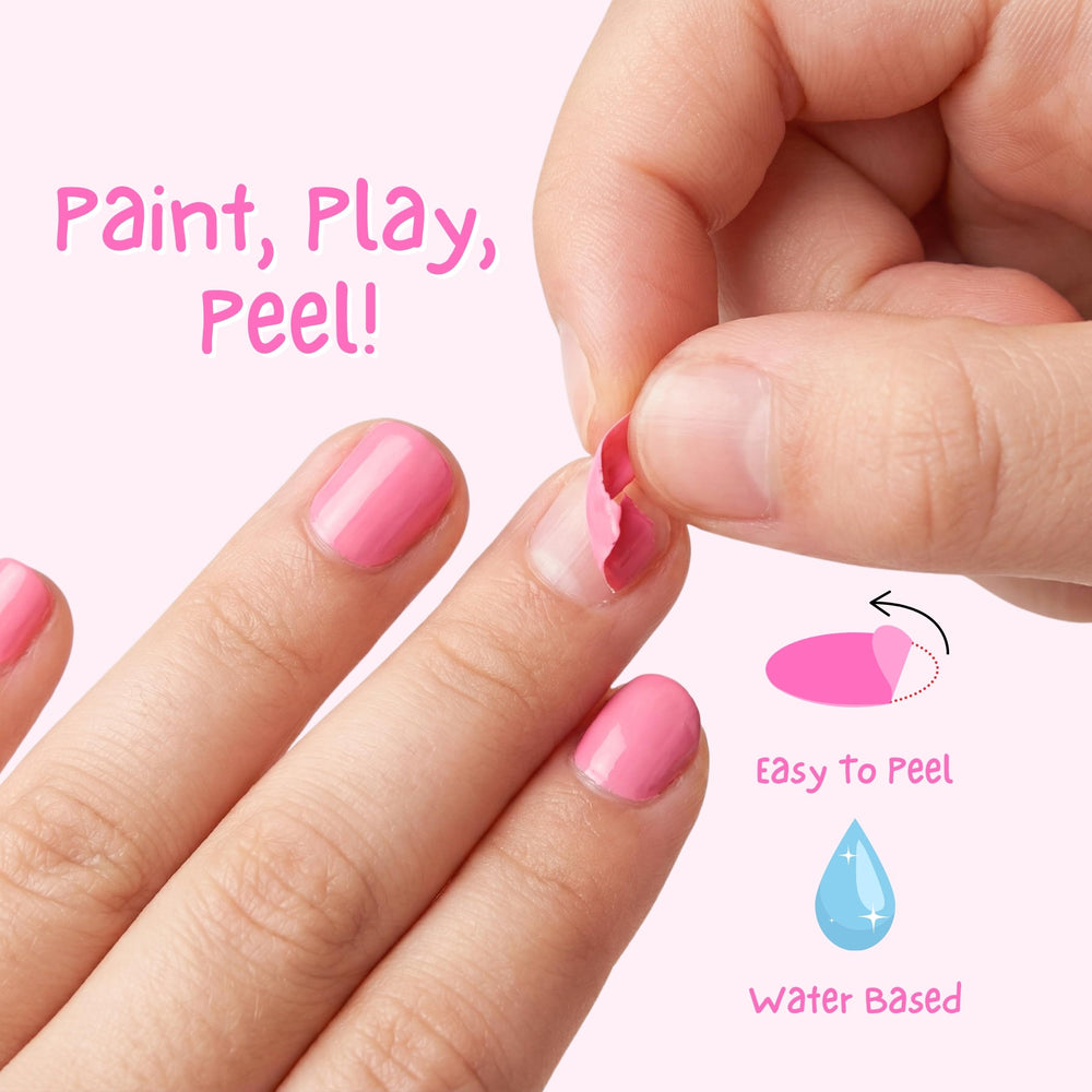 MISS NELLA label detail highlighting non-toxic, water-based benefit