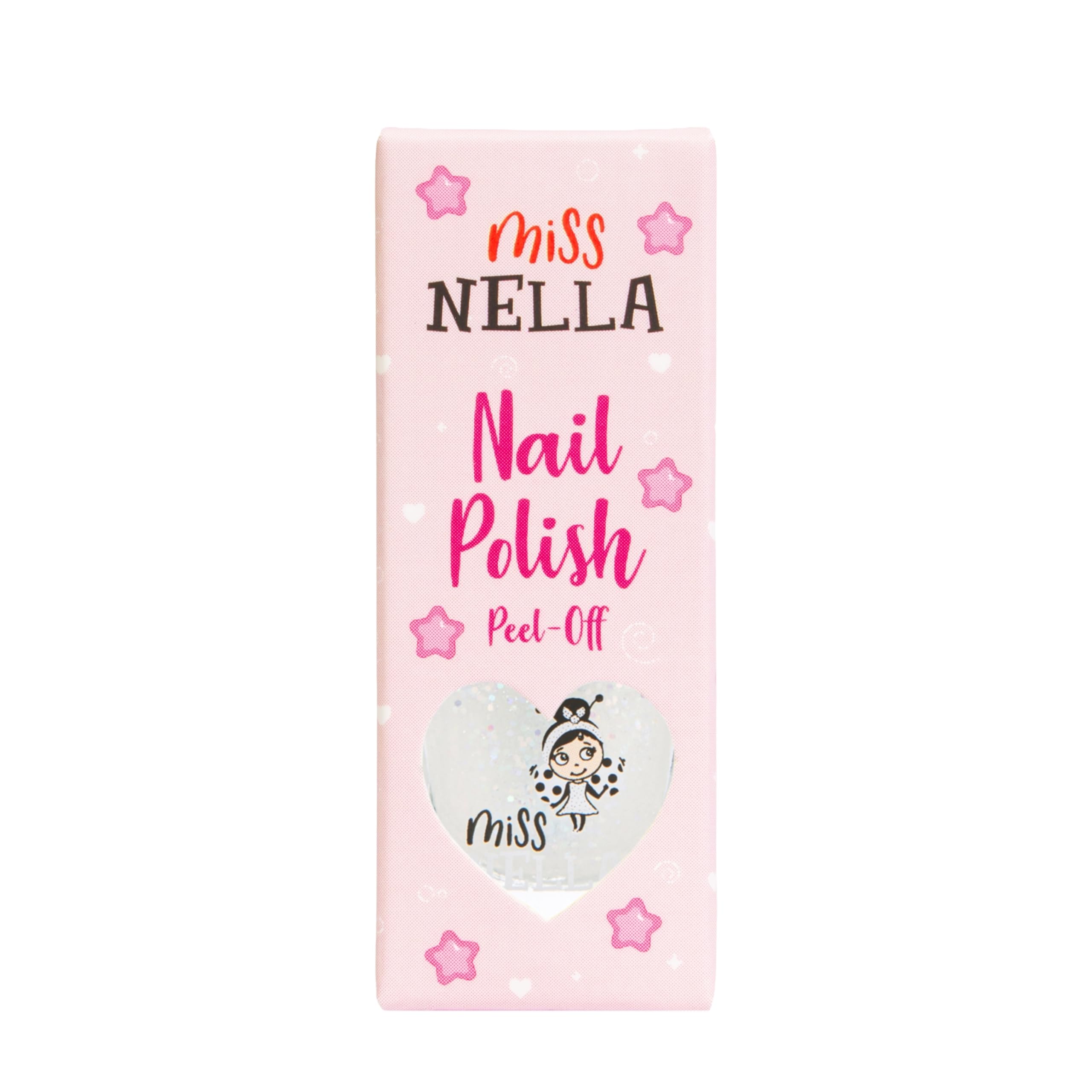 miss nella lifestyle kids party showing nails with confetti clouds glitter and fun celebration benefit