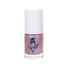 Miss Nella front packaging showing bottle and shade, communicates safe kid-friendly shimmer