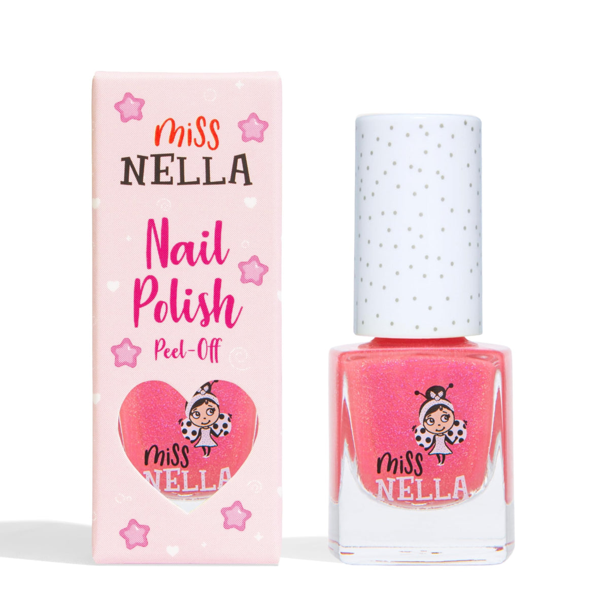 MISS NELLA front packaging showing safe kids-friendly polish