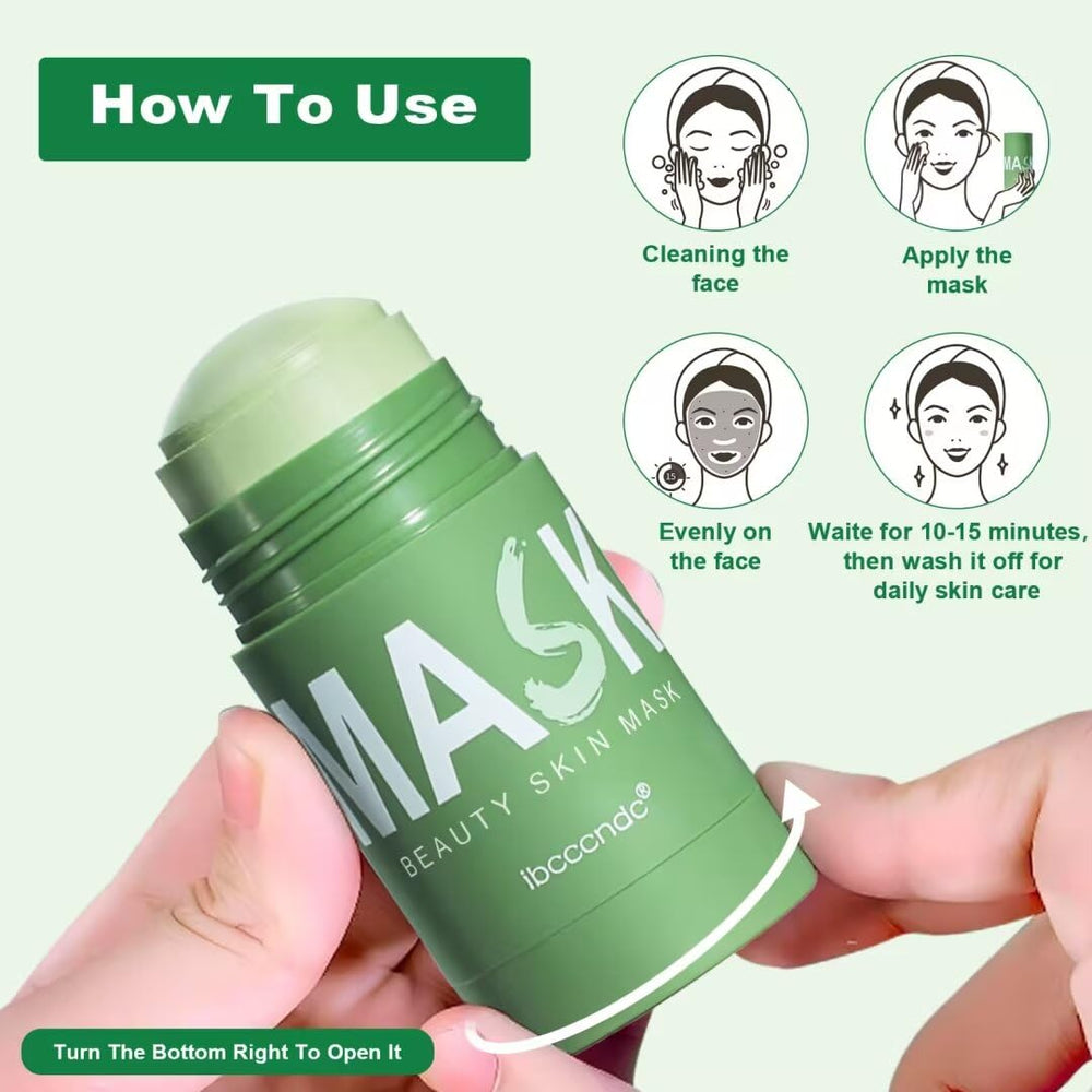 MISS OCEAN rinsing mask from face showing gentle cleansing and removal
