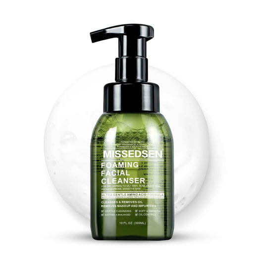 MISSEDSEN bottle front label showing product identity and clear benefits